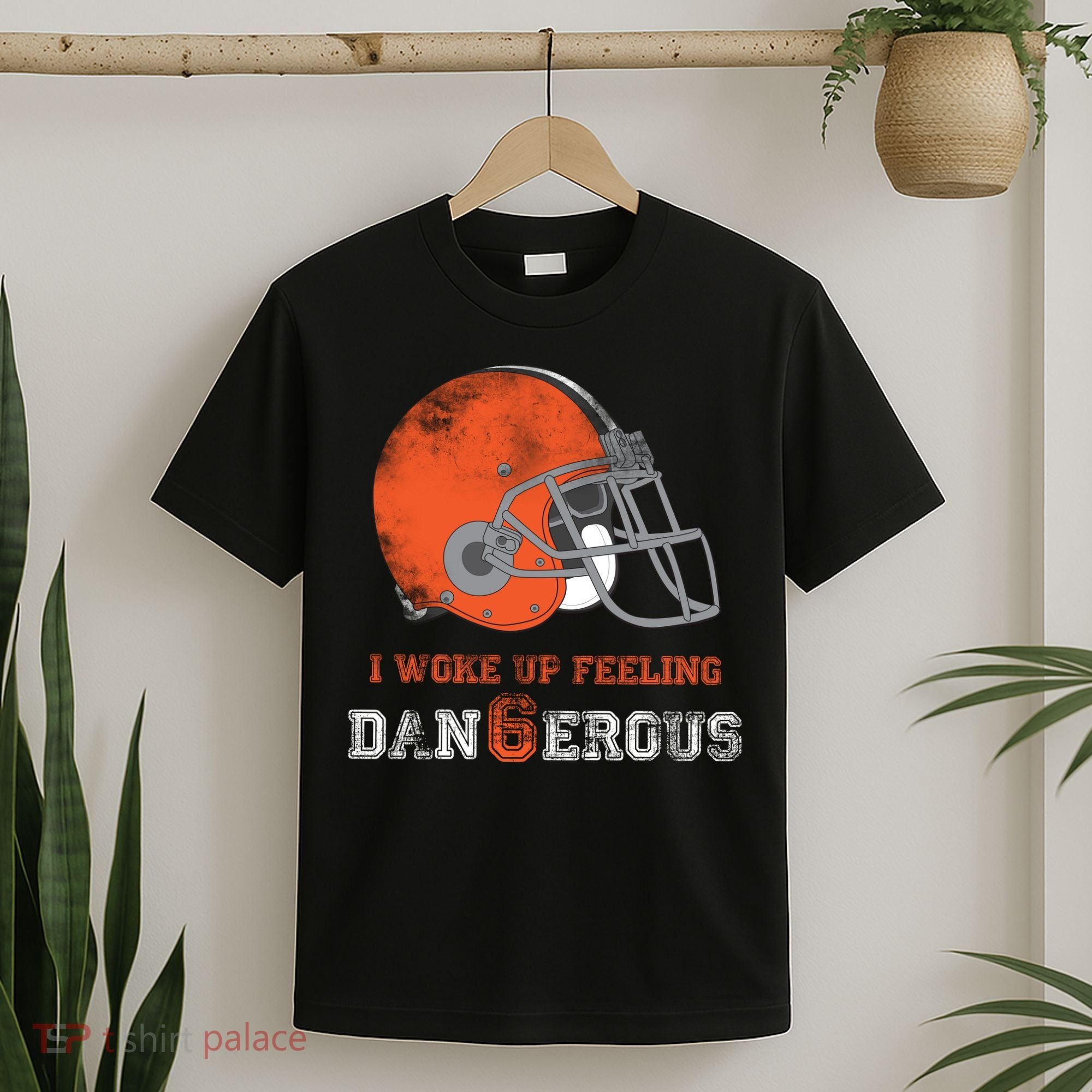 I Woke Up Feeling Dangerous Distressed T-Shirt