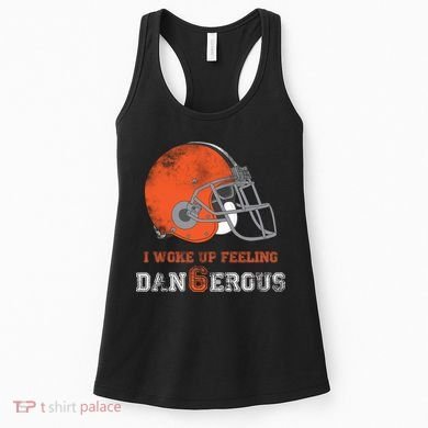I Woke Up Feeling Dangerous Distressed Women's Tank Top