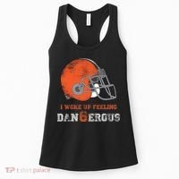 I Woke Up Feeling Dangerous Distressed Women's Tank Top thumb 0