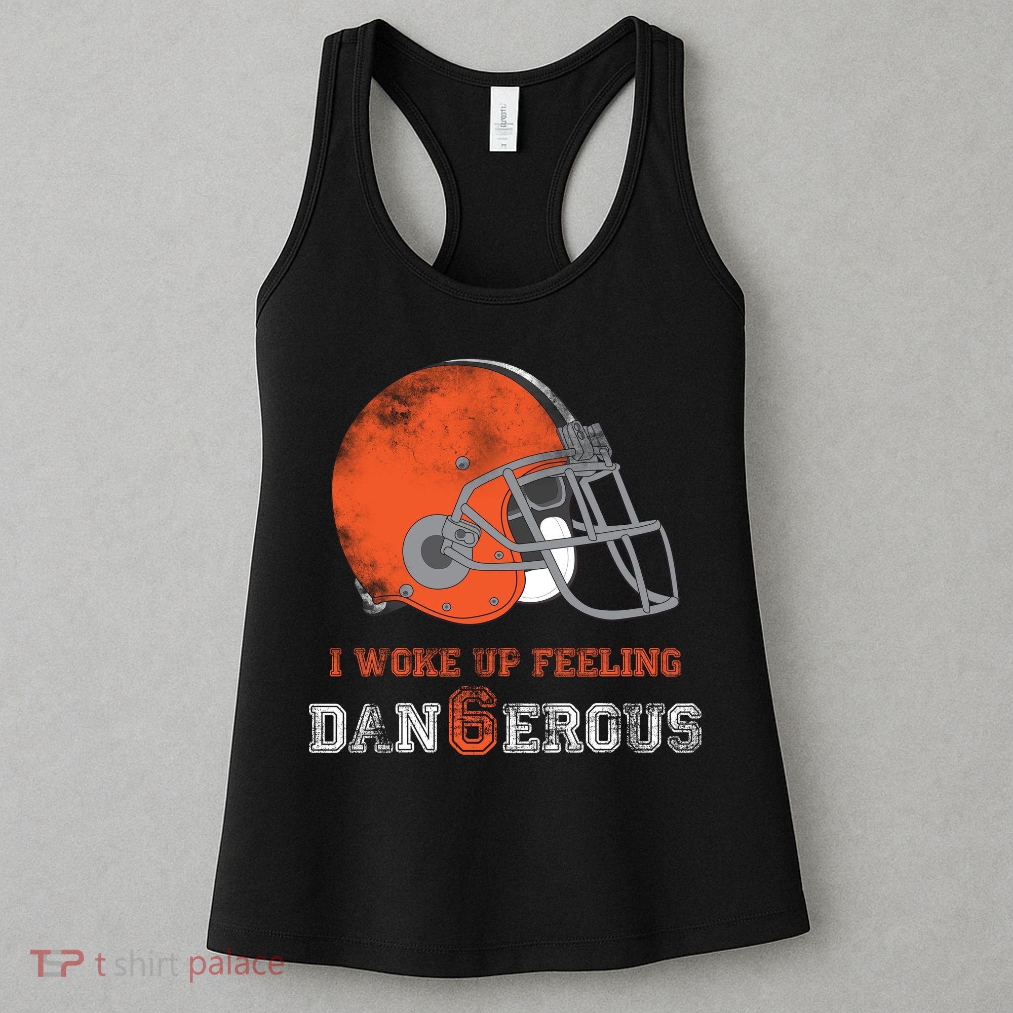 I Woke Up Feeling Dangerous Distressed Women's Tank Top