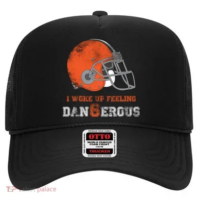 I Woke Up Feeling Dangerous Distressed Hat