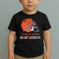 I Woke Up Feeling Dangerous Distressed Toddler T-Shirt thumb 2