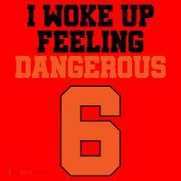 I Woke Up Feeling Dangerous Football Santa Hat thumb 1
