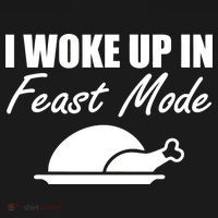 I Woke Up In Feast Mode Thanksgiving Turkey Backpack thumb 2