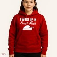 I Woke Up In Feast Mode Thanksgiving Turkey Hoodie thumb 5