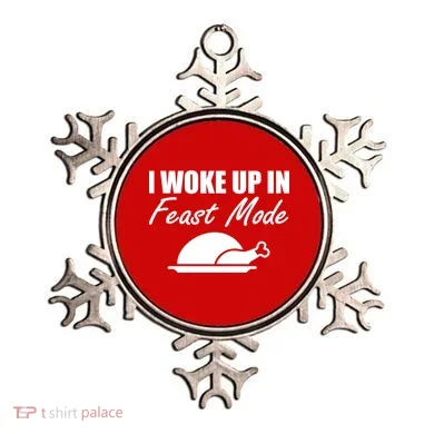 I Woke Up In Feast Mode Thanksgiving Turkey Ornament