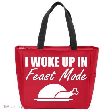 I Woke Up In Feast Mode Thanksgiving Turkey Tote Bag