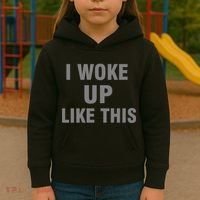 I Woke Up Like This Kids Hoodie thumb 3