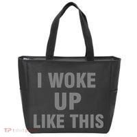 I Woke Up Like This Tote Bag thumb 0