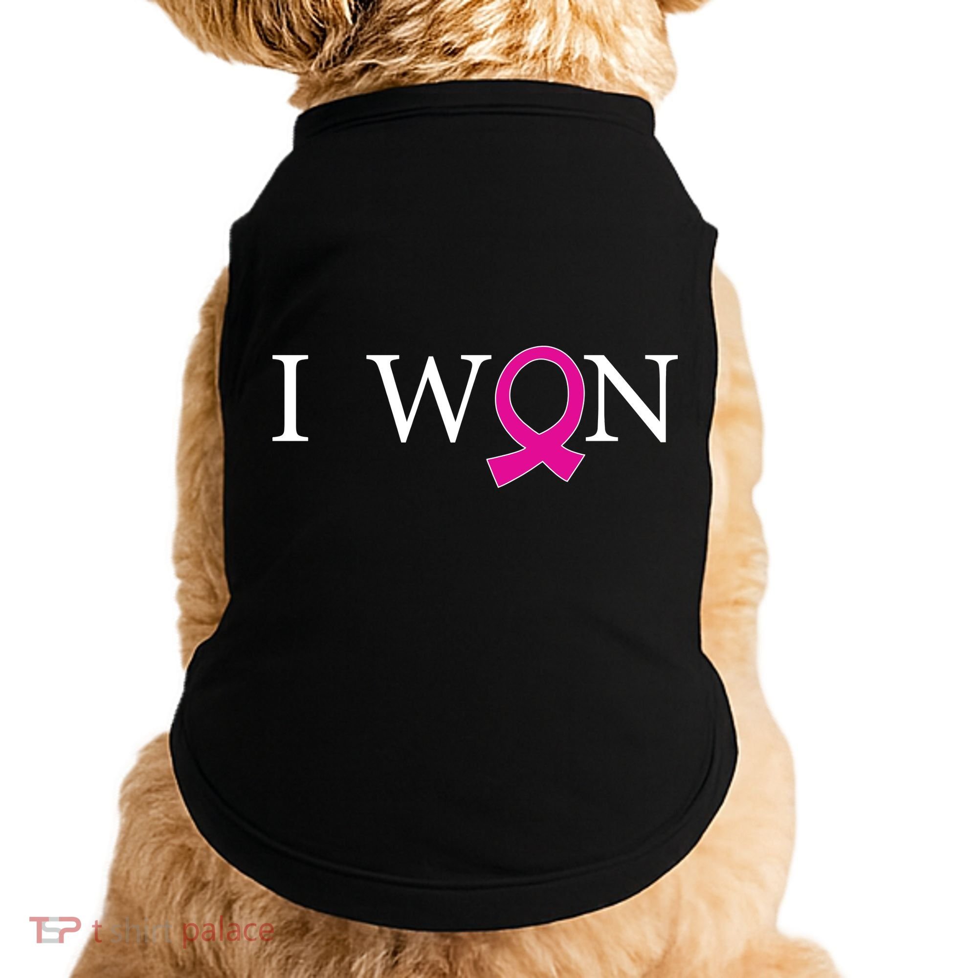I Won Defeat Breast Cancer Survivor Doggie Tank