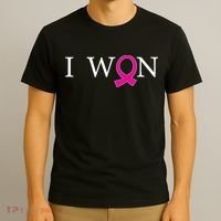 I Won Defeat Breast Cancer Survivor T-Shirt thumb 3