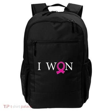 I Won Defeat Breast Cancer Survivor Backpack