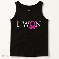 I Won Defeat Breast Cancer Survivor Tank Top thumb 2
