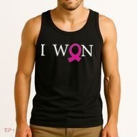 I Won Defeat Breast Cancer Survivor Tank Top thumb 3