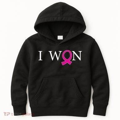 I Won Defeat Breast Cancer Survivor Kids Hoodie