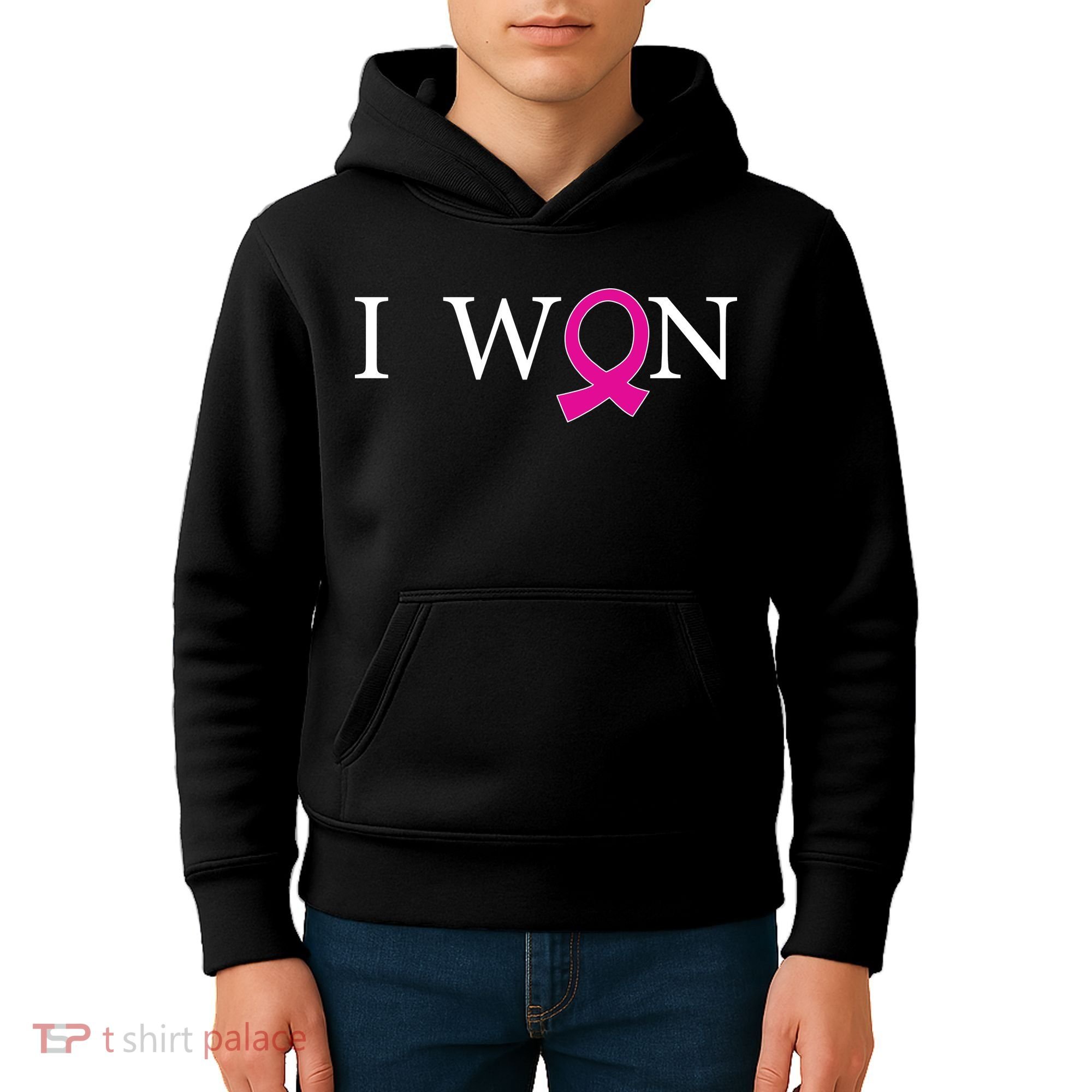 I Won Defeat Breast Cancer Survivor Kids Hoodie