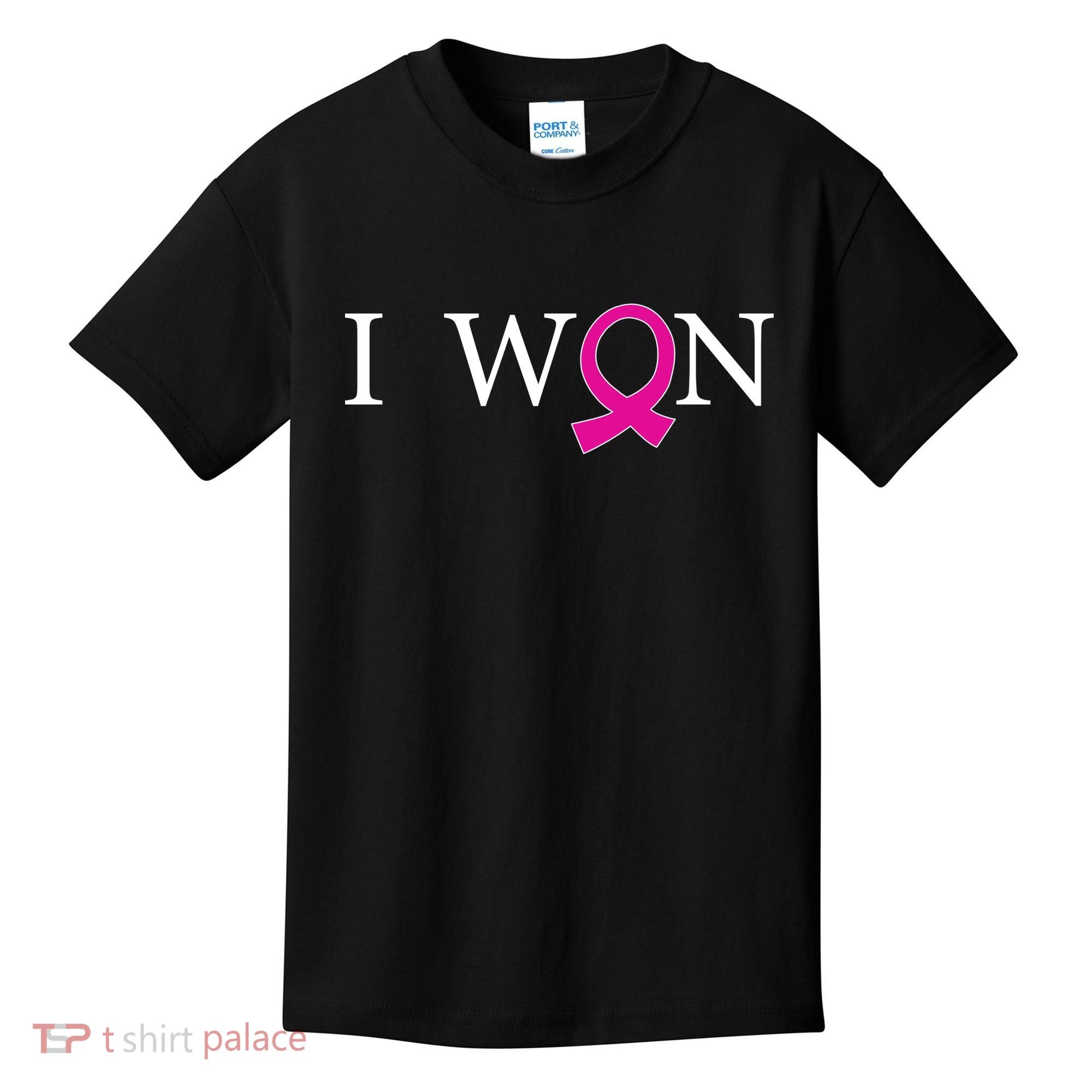 I Won Defeat Breast Cancer Survivor Kids T-Shirt