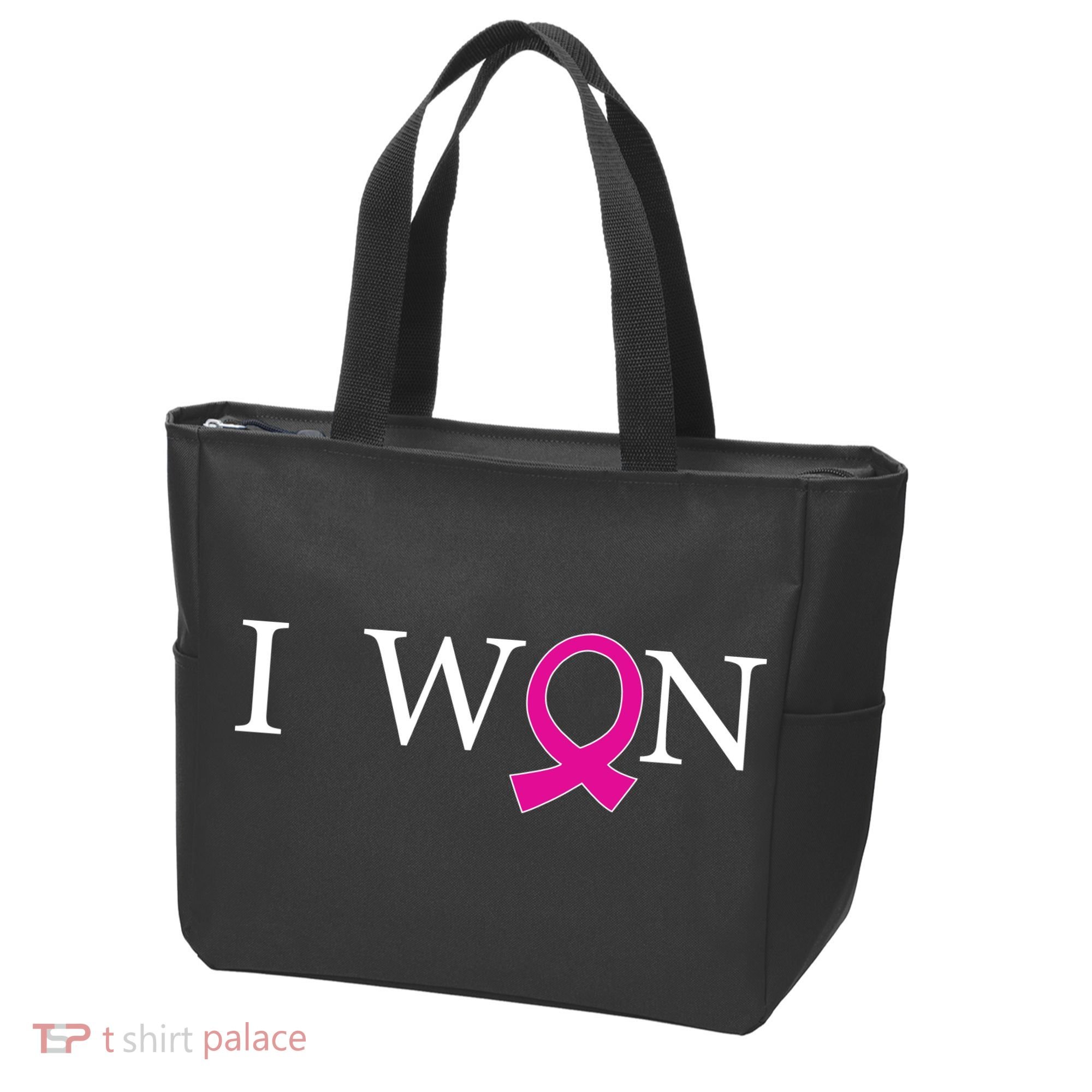 I Won Defeat Breast Cancer Survivor Tote Bag