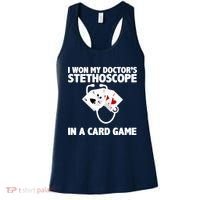 I Won My Doctor's Stethoscope Card Game Women's Tank Top thumb 0