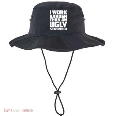 I Work Harder Than An Ugly Stripper Bucket Hat
