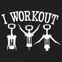 I Work Out Funny Bottle Opener Women's Sweatshirt thumb 2