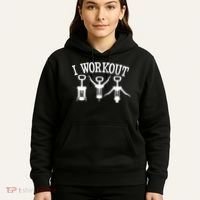 I Work Out Funny Bottle Opener Hoodie thumb 5