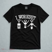 I Work Out Funny Bottle Opener T-Shirt thumb 5