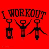 I Work Out Funny Bottle Opener Coffee Mug thumb 5