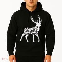 I Would Rather Be Hunting Hoodie thumb 2