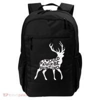 I Would Rather Be Hunting Backpack thumb 0