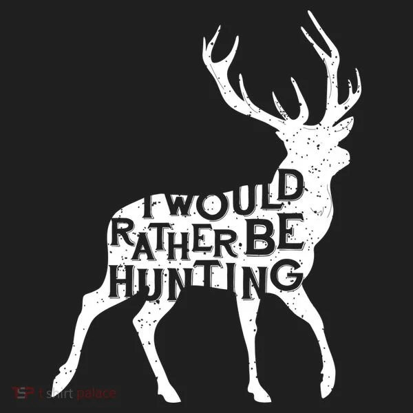 I Would Rather Be Hunting Tumbler