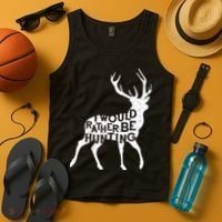 I Would Rather Be Hunting Tank Top thumb 4