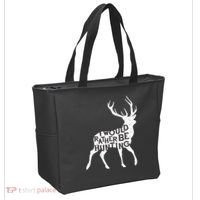 I Would Rather Be Hunting Tote Bag thumb 2