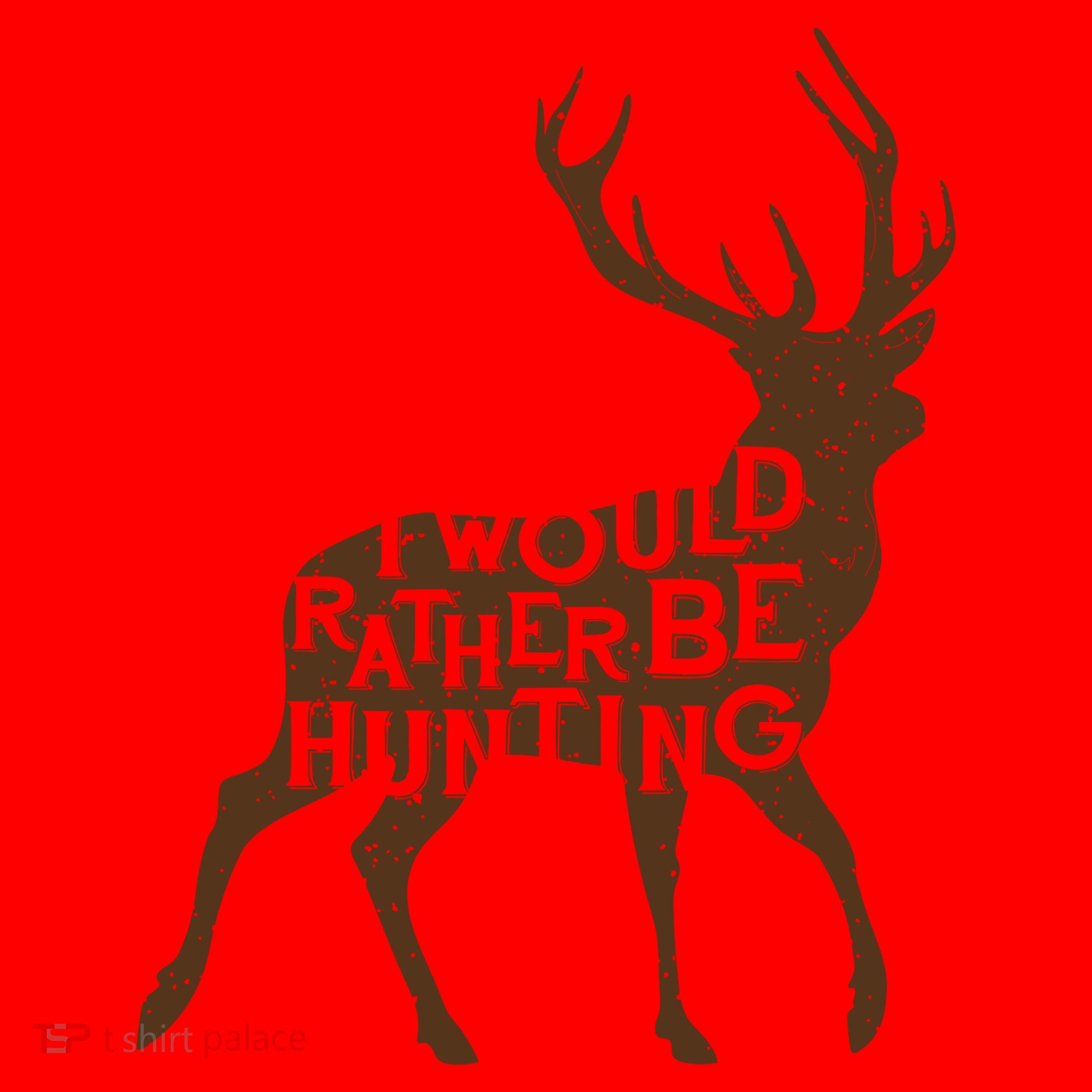 I Would Rather Be Hunting Santa Hat
