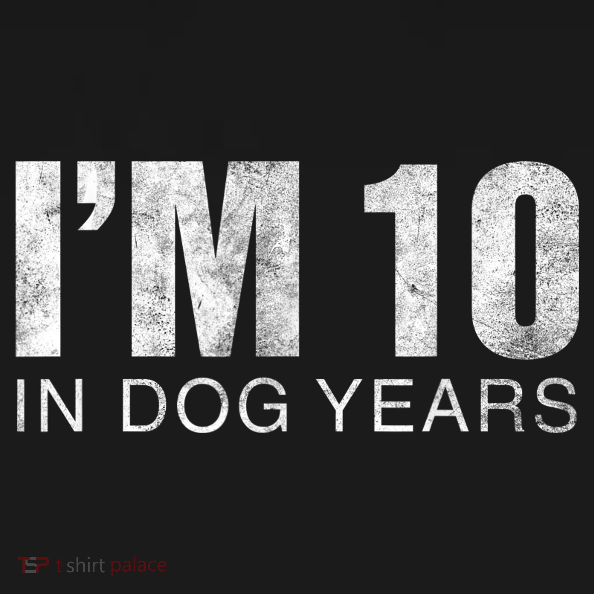 I'm 10 In Dog Years Funny 70th Birthday Gift shirt Polo