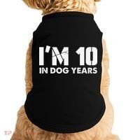 Im 10 In Dog Years Hilarious 70th Bday Doggie Tank thumb 0