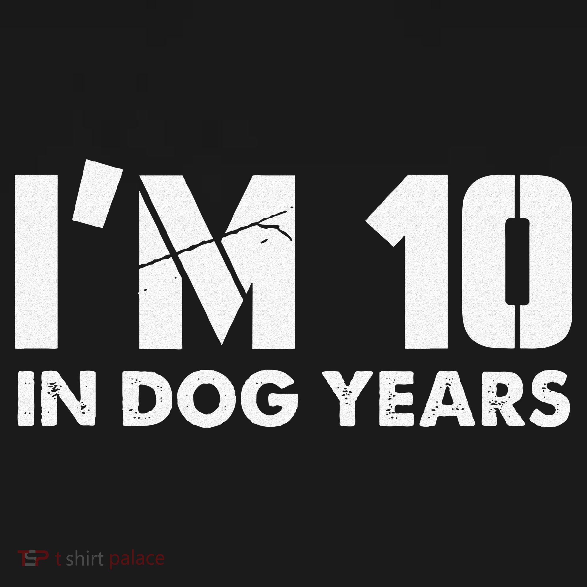 Im 10 In Dog Years Hilarious 70th Bday Coaster