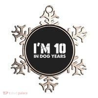 Im 10 In Dog Years Hilarious 70th Bday Ornament thumb 0