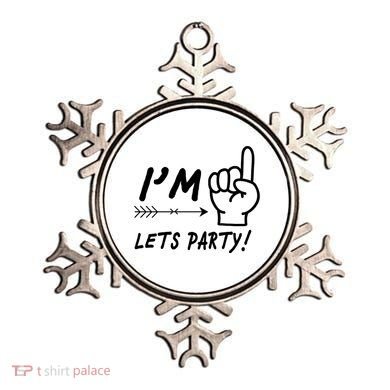 I'm 1 Lets Party! Ornament