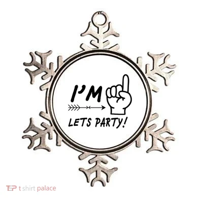I'm 1 Lets Party! Ornament