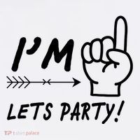 I'm 1 Lets Party! Toddler T-Shirt thumb 4