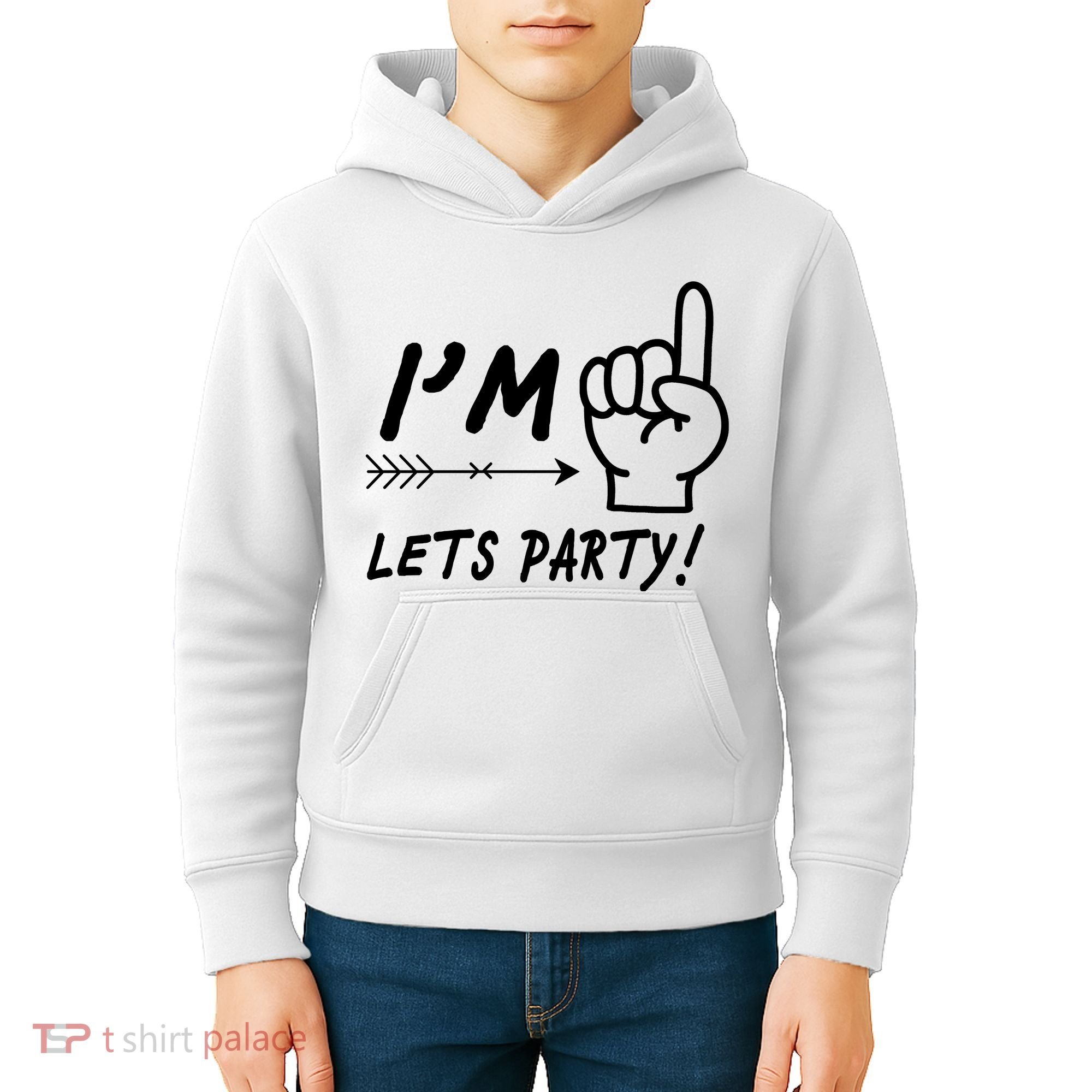 I'm 1 Lets Party! Kids Hoodie