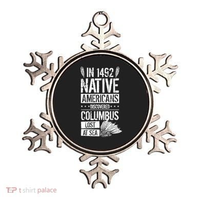 In 1492 Native Americans Discovered Columbus Lost Ornament