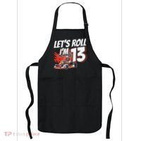 Im 13 Race Car Lets Roll 13th Birthday Go Kart Apron thumb 0