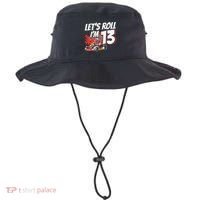 Im 13 Race Car Lets Roll 13th Birthday Go Kart Bucket Hat thumb 0