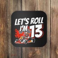 Im 13 Race Car Lets Roll 13th Birthday Go Kart Coaster thumb 0