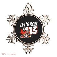 Im 13 Race Car Lets Roll 13th Birthday Go Kart Ornament thumb 0
