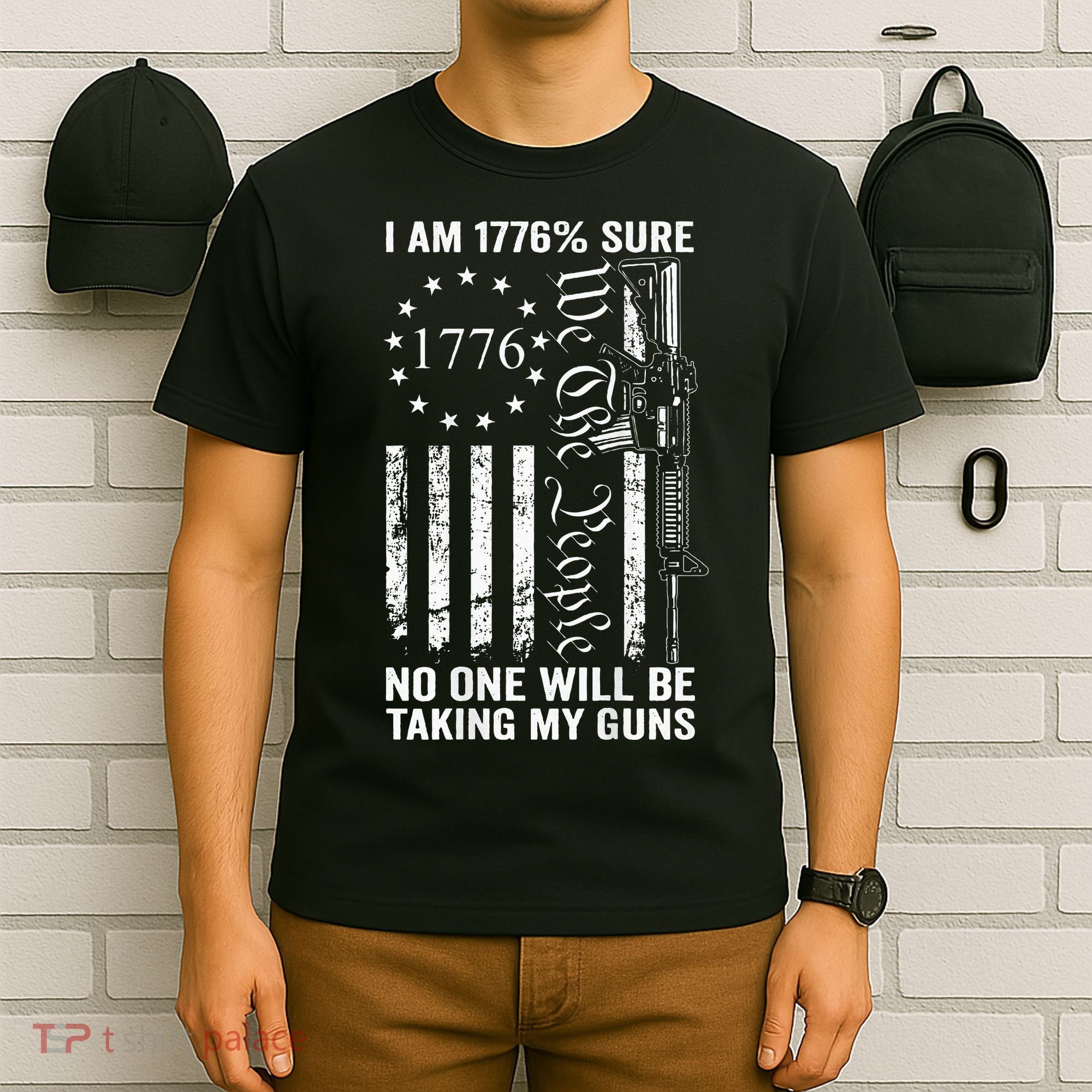 I'm 1776 Sure No One Is Taking My Guns  Pro Gun  T-Shirt