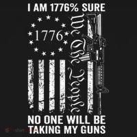 I'm 1776 Sure No One Is Taking My Guns  Pro Gun  Mousepad thumb 1