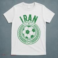 Iran 1922 Soccer Fan Vintage Football Emblem T-Shirt thumb 5